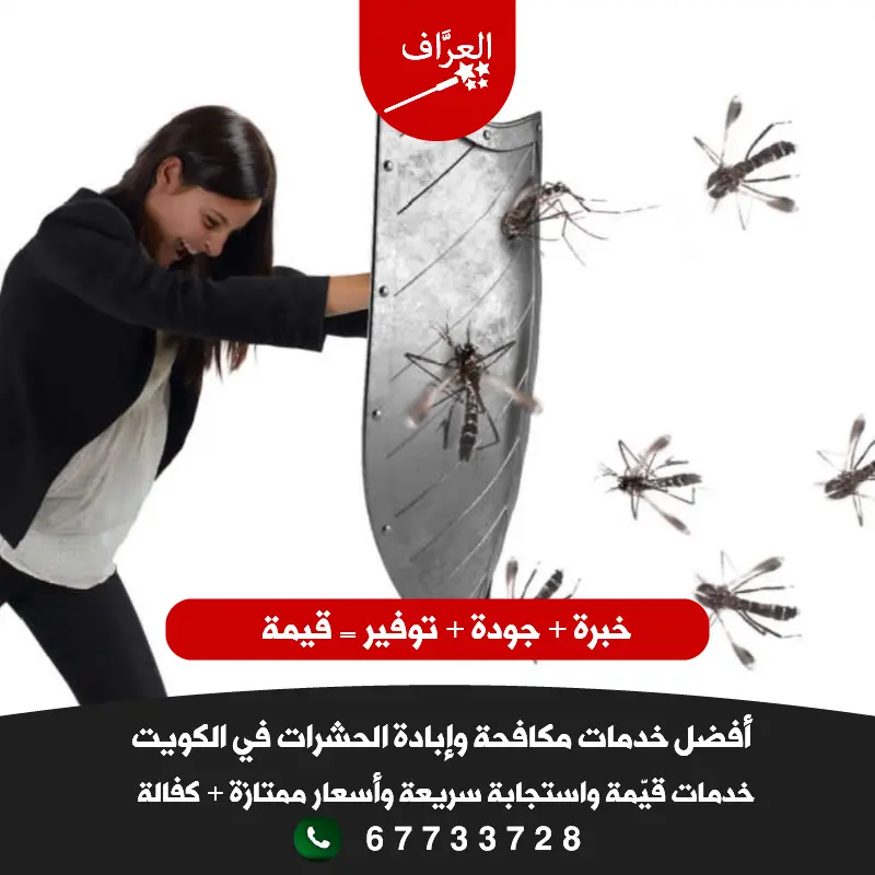 رش الذباب والناموس في الحدائق والمسابح بالكويت - أفضل مكافحة رش حشرات الفروانية