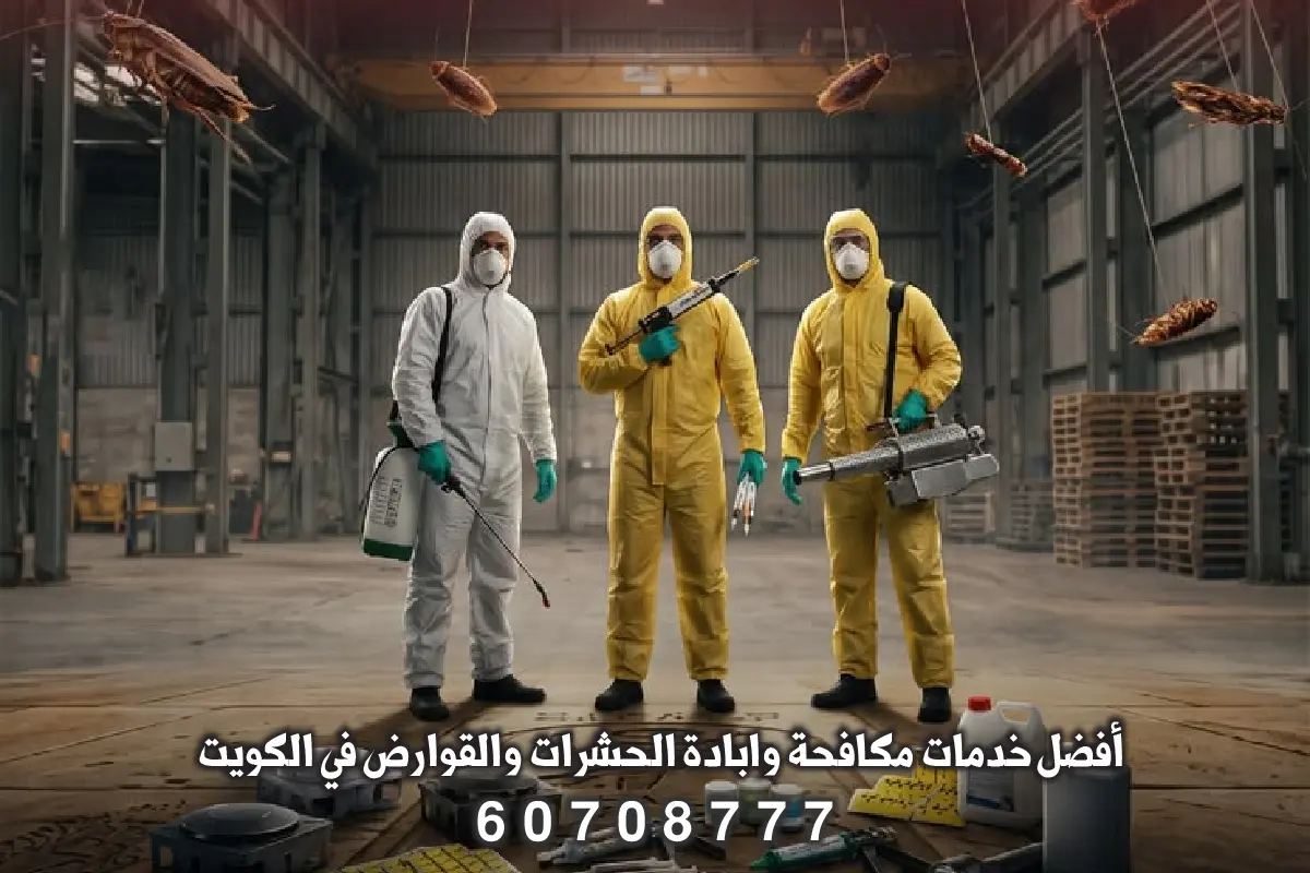 ضمان 12 شهرًا على مكافحة الحشرات في الخالدية